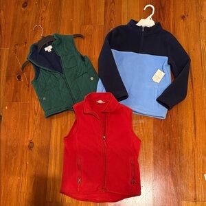 Crown & Ivy Kids Green, Red, and Blue Fleece Collection